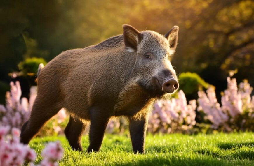 Achtung Wildschweine im Kleingartenverein!