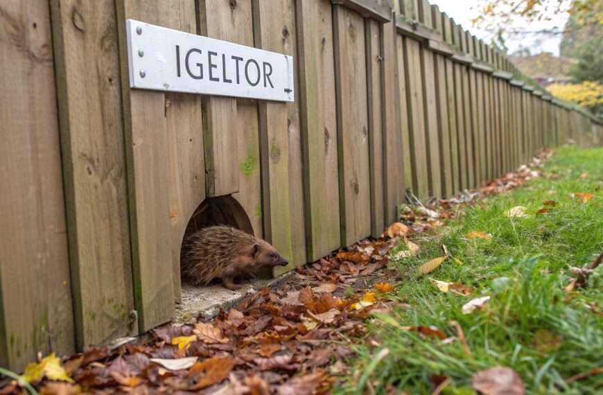 Bahn frei für die Igel mit dem Igeltor